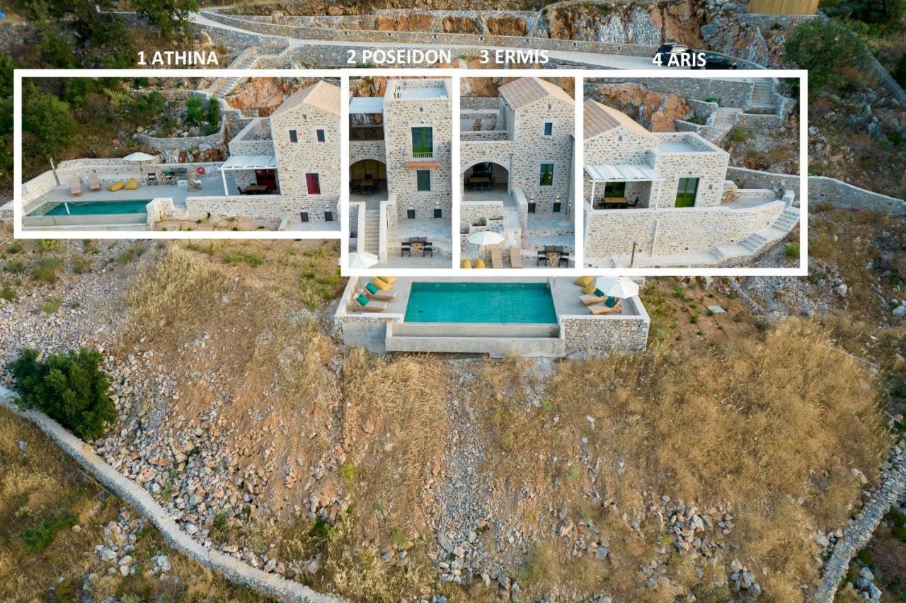 Athina-Apea Villas Limeni Luaran gambar